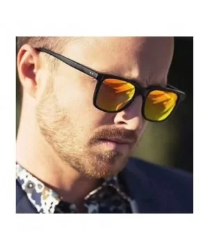 Sunglasses Retro Square Frame Color Coating UV400 Outdoor Sports Summer Sun 1 - 1 - CE18YKUK272 $7.57 Sport