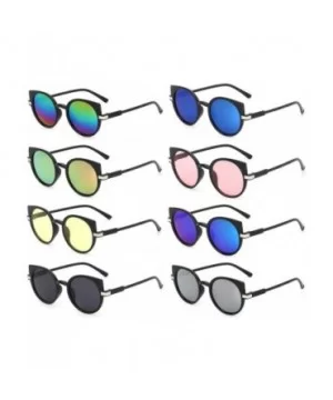 Sun Glasses Sunglasses Ocean Lens-Yellow - CX199I4Z3N2 $19.16 Goggle