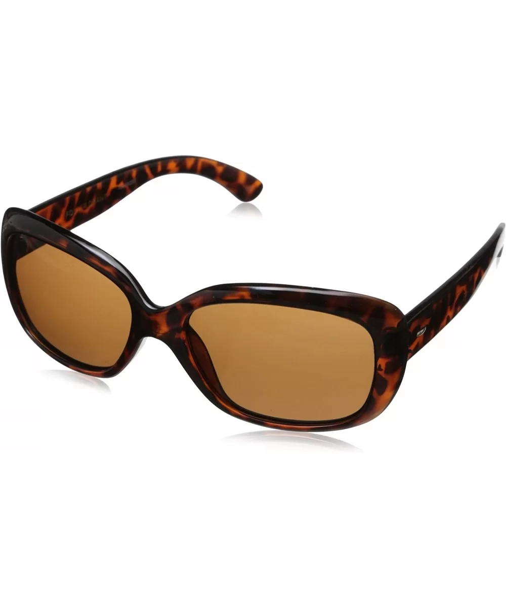 Women's Wrap Sunglasses - Tortoise/Brown - CM11N4816KZ $9.24 Square