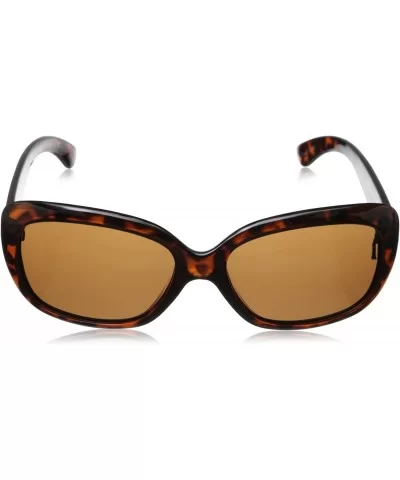 Women's Wrap Sunglasses - Tortoise/Brown - CM11N4816KZ $9.24 Square