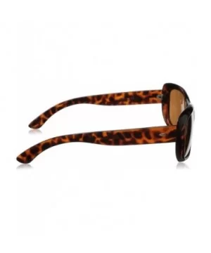 Women's Wrap Sunglasses - Tortoise/Brown - CM11N4816KZ $9.24 Square