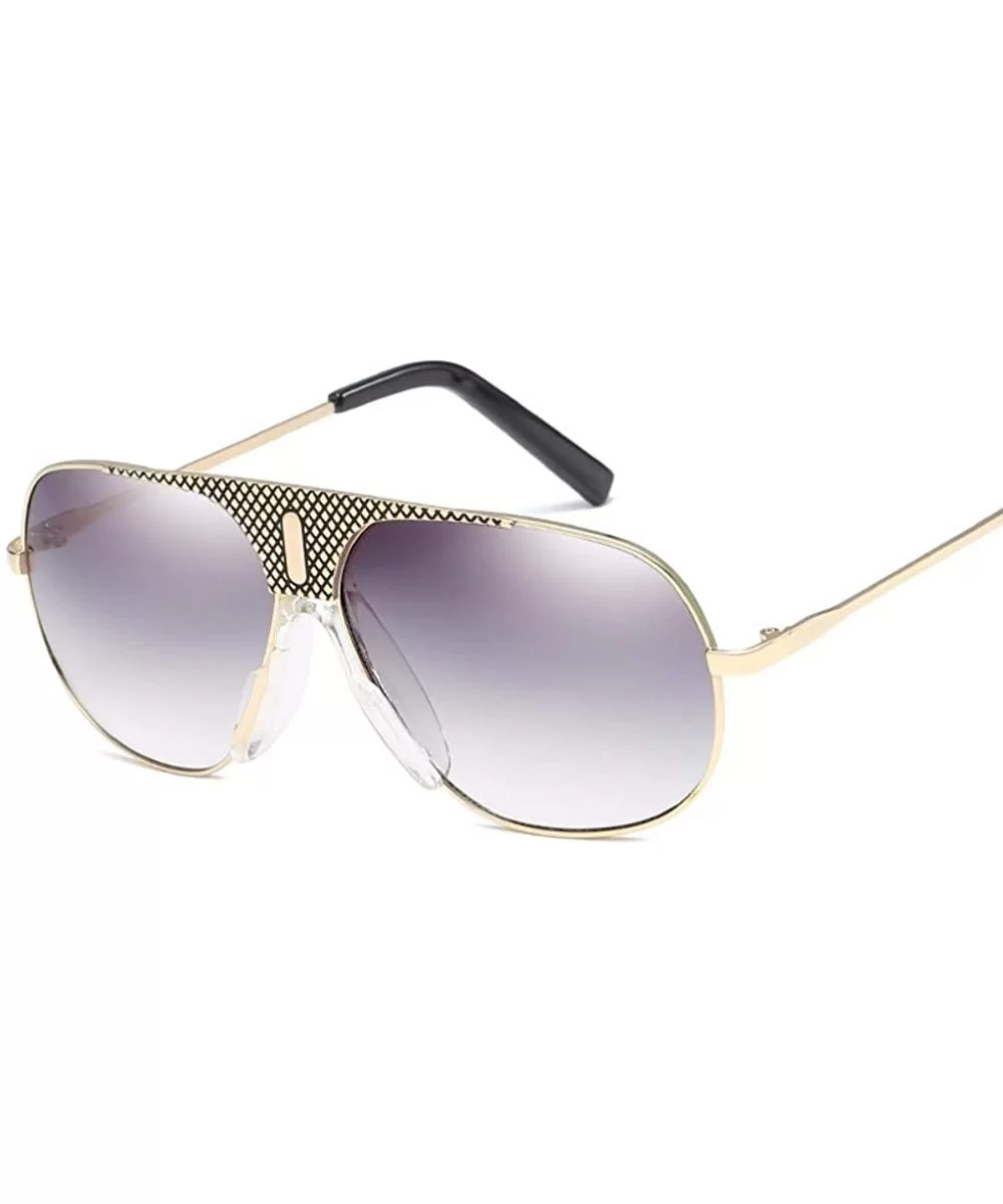 European and American Men's Sunglasses Retro Wind Pilot Toad Sunglasses - C - CP18Q0IY80Y $29.93 Aviator