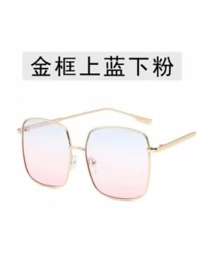 New Retro Classic Vintage Square Oversize Sunglasses Men Sun Glasses Women Metal Frame Lens Eyewear UV400 - 1 - CQ198ZALIS3 $...