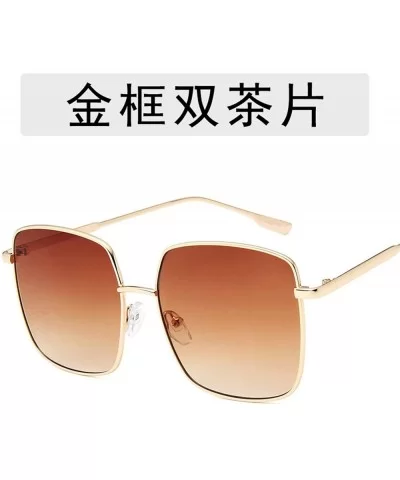 New Retro Classic Vintage Square Oversize Sunglasses Men Sun Glasses Women Metal Frame Lens Eyewear UV400 - 1 - CQ198ZALIS3 $...