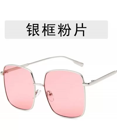 New Retro Classic Vintage Square Oversize Sunglasses Men Sun Glasses Women Metal Frame Lens Eyewear UV400 - 1 - CQ198ZALIS3 $...