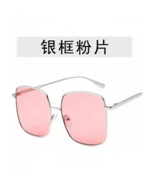 New Retro Classic Vintage Square Oversize Sunglasses Men Sun Glasses Women Metal Frame Lens Eyewear UV400 - 1 - CQ198ZALIS3 $...