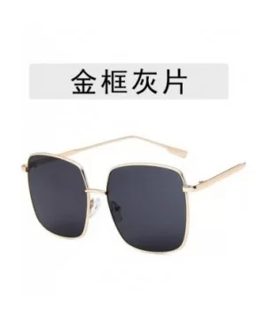 New Retro Classic Vintage Square Oversize Sunglasses Men Sun Glasses Women Metal Frame Lens Eyewear UV400 - 1 - CQ198ZALIS3 $...