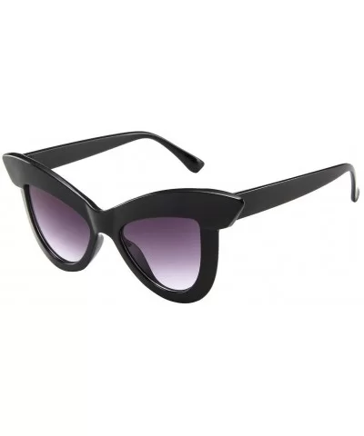 Sunglasses Colorful Vintage Pointed - B - CY199OI9LI9 $4.32 Square