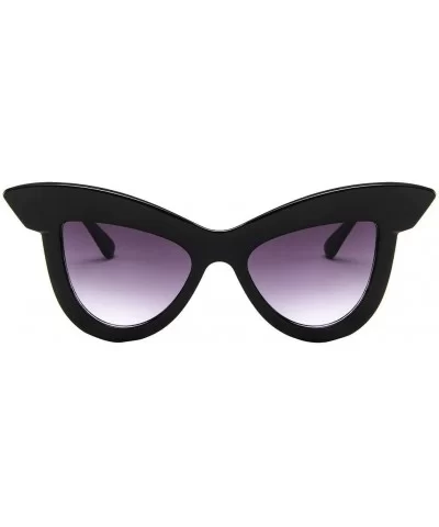 Sunglasses Colorful Vintage Pointed - B - CY199OI9LI9 $4.32 Square