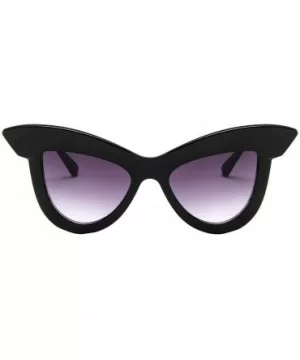 Sunglasses Colorful Vintage Pointed - B - CY199OI9LI9 $4.32 Square