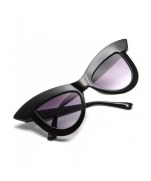 Sunglasses Colorful Vintage Pointed - B - CY199OI9LI9 $4.32 Square