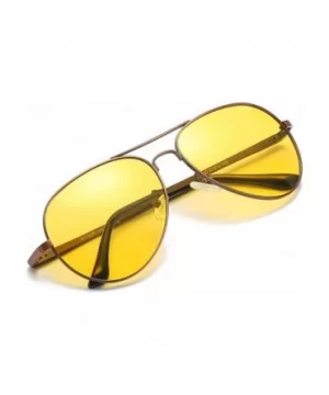 Night-driving Glasses - HD-Vision Yellow Glasses - for Fashion Men & Women - Polarized Lens Anti Glare - CF18X74C2EC $16.05 A...