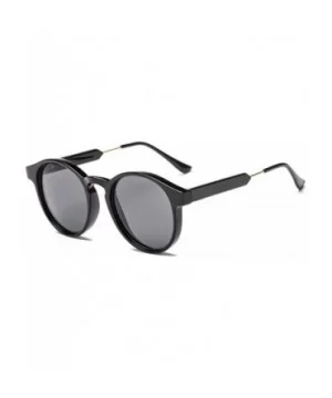 Round Sunglasses Men Women Unisex Retro Vintage Design Small Sun Glasses Driving Sunglass Ladies Shades - CQ197Y6A22N $18.96 ...