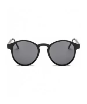 Round Sunglasses Men Women Unisex Retro Vintage Design Small Sun Glasses Driving Sunglass Ladies Shades - CQ197Y6A22N $18.96 ...