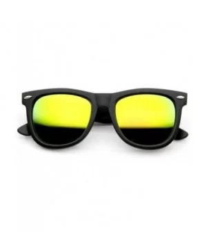 Oversized Horn Rimmed Sunglasses with Metal Rivets - Black Sun - C711XOOCA71 $6.72 Oversized