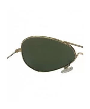 SUN PASSION Polarized Aviator Sunglasses for Men Women Black Frame Green Lens Aviator Sunglasses 58-13-140 L1828 - CA18UKGUSX...