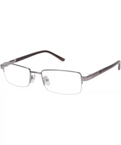 Metal Frame Blue Light Blocking Reading Glasses 1.56 Lenses-6334 - CO17YIDST43 $10.15 Rectangular