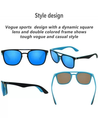 Polarized Sports Sunglasses for men women Baseball Running Cycling Fishing Golf Tr90 ultralight Frame JE001 - CH18WS9G5TL $11...