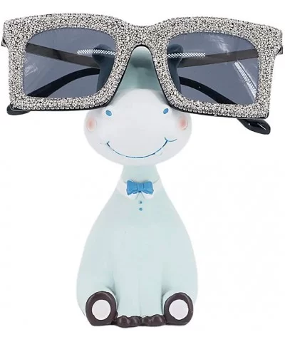 Oversized Square Frame Bling Rhinestone Crystal Sunglasses For Women - Silver - CW1939TN4DT $15.45 Cat Eye