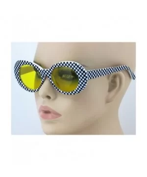 Clout Goggles Oval Mod Retro Thick Frame Rapper Hypebeast Eyewear Supreme Glasses Cool Sunglasses - CN185Z966XZ $4.67 Goggle