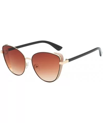 Polarized Sunglasses Women Men Retro Brand Sun Glasses - Multicolor - CM18UIGHA9O $6.59 Round