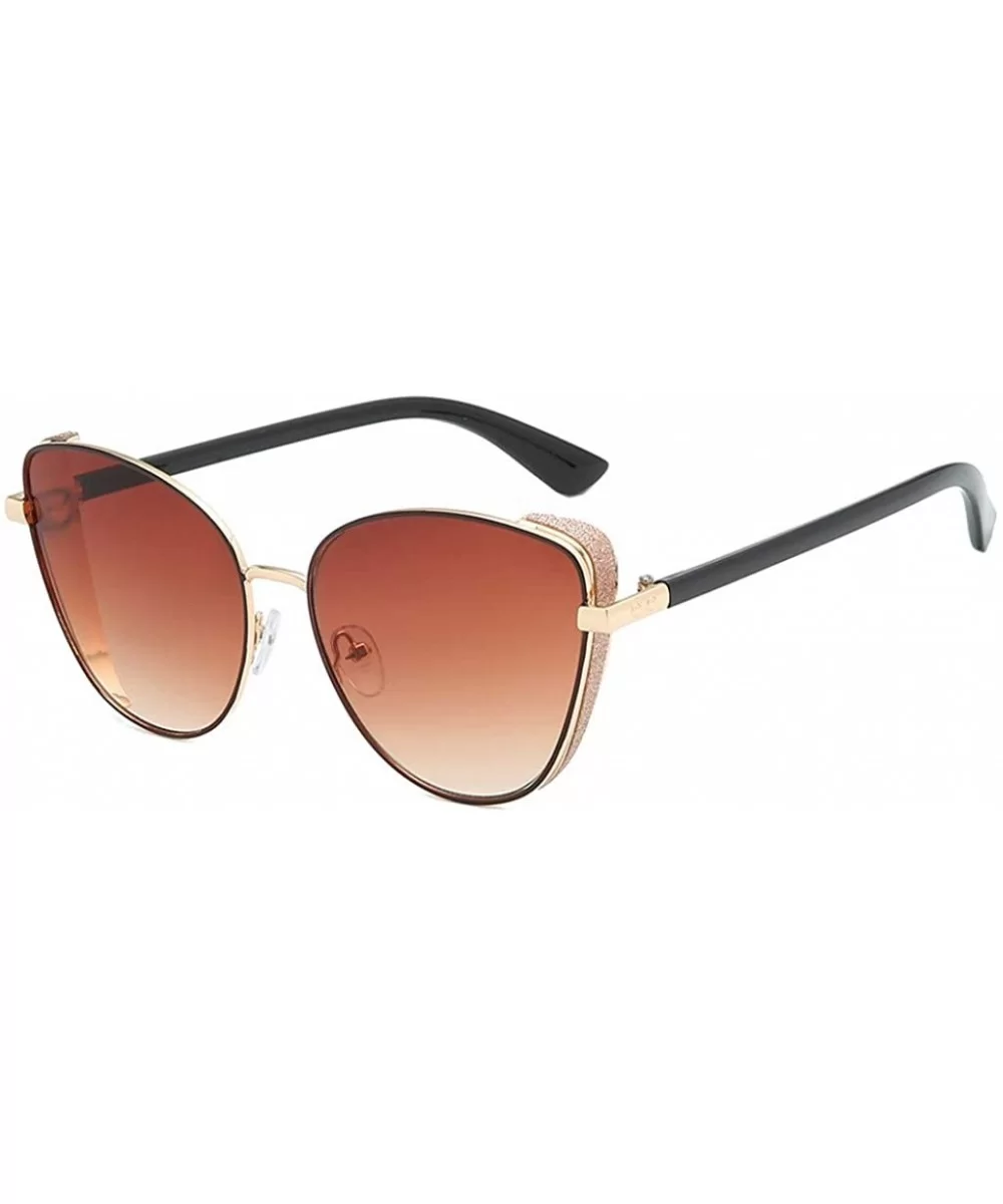 Polarized Sunglasses Women Men Retro Brand Sun Glasses - Multicolor - CM18UIGHA9O $6.59 Round