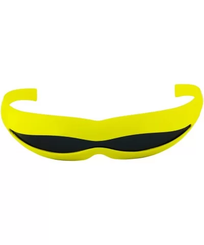 Futuristic Space Robot Alien Rave DJ Costume Party Cyclops Shield Sun Glasses for Women & Men - C418U7YEKYL $9.39 Oval