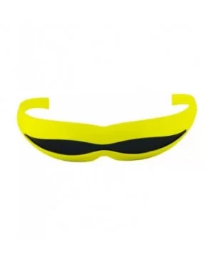 Futuristic Space Robot Alien Rave DJ Costume Party Cyclops Shield Sun Glasses for Women & Men - C418U7YEKYL $9.39 Oval