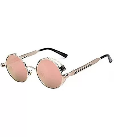 Steampunk Fashion Sunglasses - C4 - CX1839LS7AS $20.08 Goggle