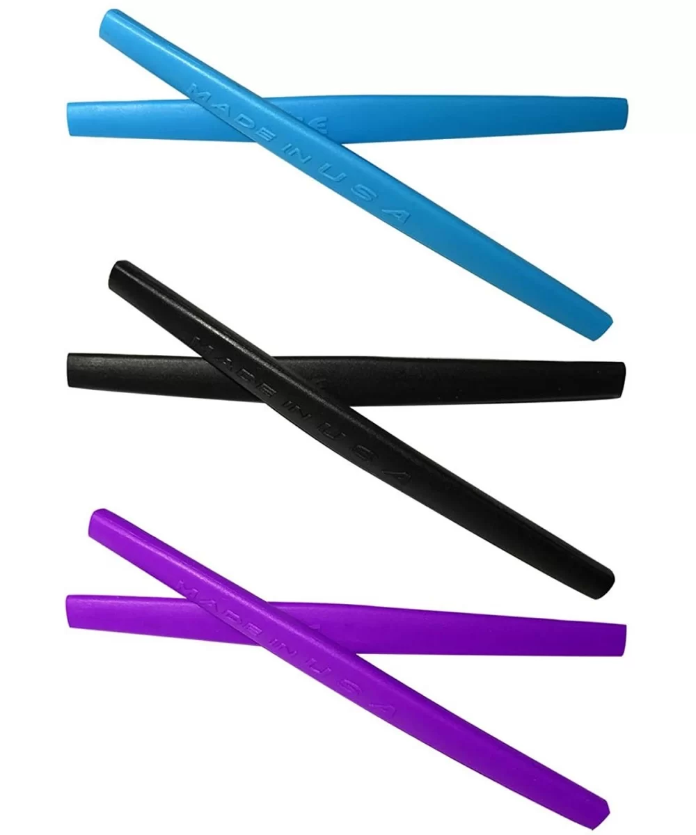 Replacement Silicone Leg Set Square Wire 2.0 Ear Socks Rubber Kit - Blue/Black/Purple - CO189SGZGC5 $20.38 Square