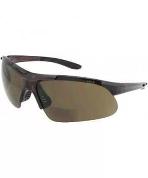 Safety Bifocal Sunglasses B102 - Brown Frame-brown Lenses - C818DZQ85Y6 $11.03 Wrap