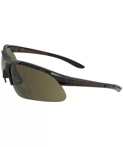 Safety Bifocal Sunglasses B102 - Brown Frame-brown Lenses - C818DZQ85Y6 $11.03 Wrap