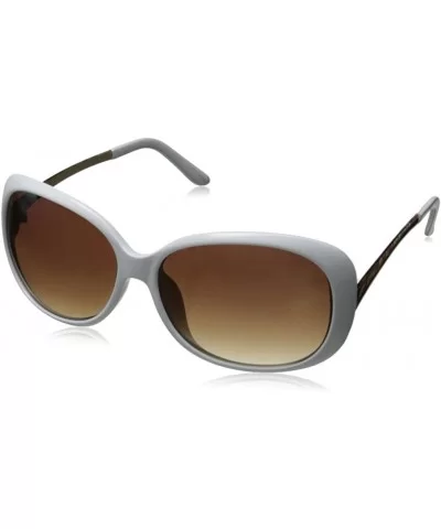 Women's U236 Oval Sunglasses - 62 mm - White - C111H8KGDWB $19.87 Oval