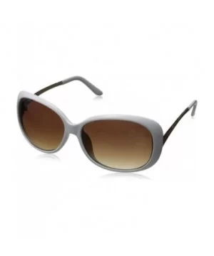 Women's U236 Oval Sunglasses - 62 mm - White - C111H8KGDWB $19.87 Oval