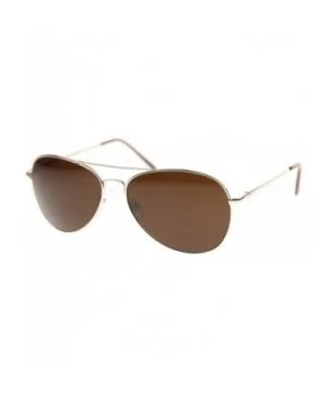 Retro Classic Fashion Tear Drop Aviator Sunglasses Model NG30011G - Gold - CV184NX8RC5 $6.48 Aviator