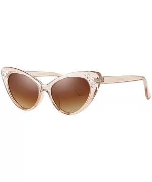 Sunglasses 2019 NewTrend Fashion Cat Eye UV400 Travel Shopping Get Together 6 - 4 - CT18YZU00XA $5.44 Aviator