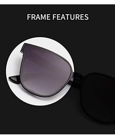 Sunglasses PC Frame Glasses-Oversized Lens Lightweight Sunglasses-Pattern Long legs-100% UV Protection - C718SCW66XQ $7.19 Ov...