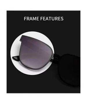 Sunglasses PC Frame Glasses-Oversized Lens Lightweight Sunglasses-Pattern Long legs-100% UV Protection - C718SCW66XQ $7.19 Ov...