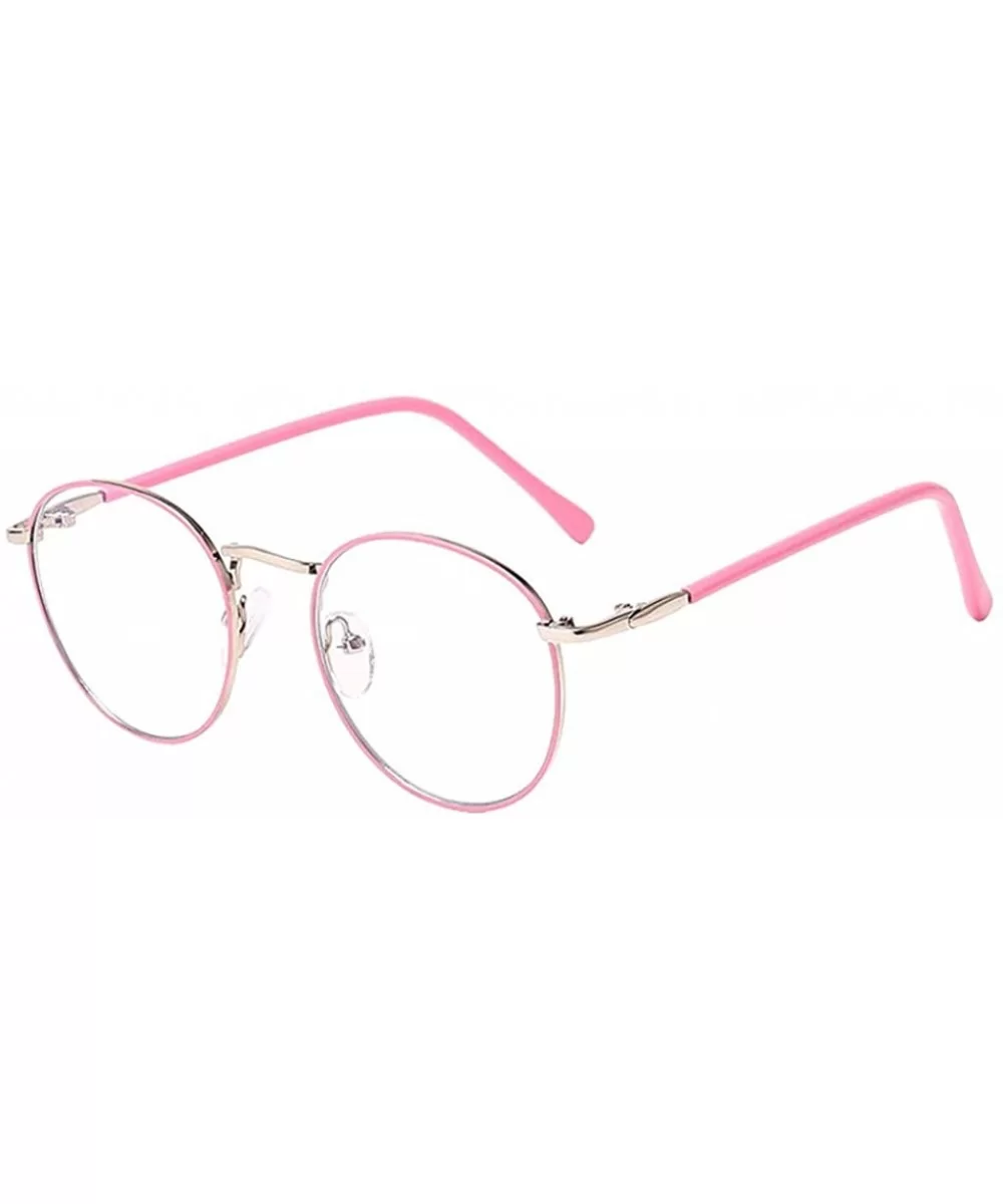 Blocking Glasses Lightweight Computer 2DXuixsh - White Pink - CY196Z0RCEN $6.22 Aviator