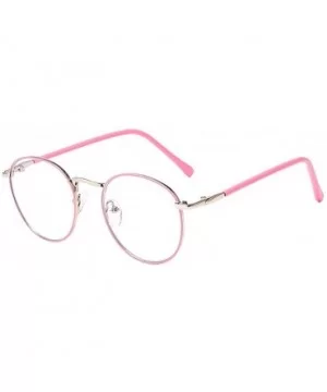 Blocking Glasses Lightweight Computer 2DXuixsh - White Pink - CY196Z0RCEN $6.22 Aviator