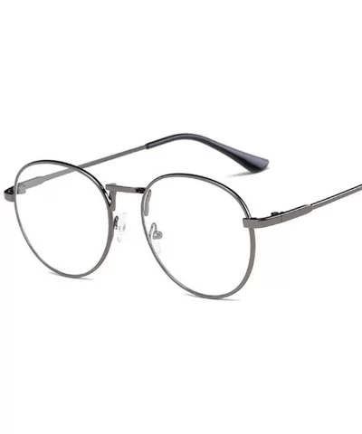 New Fashion Men Glasses Frame Women Eyeglasses 2019 Vintage Round Clear Lens Optical Spectacle - Coffee - CP1985IUC8E $22.43 ...