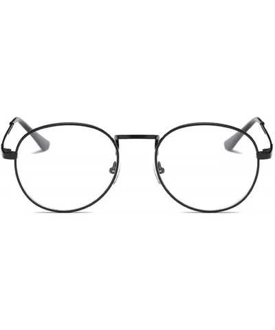 New Fashion Men Glasses Frame Women Eyeglasses 2019 Vintage Round Clear Lens Optical Spectacle - Coffee - CP1985IUC8E $22.43 ...