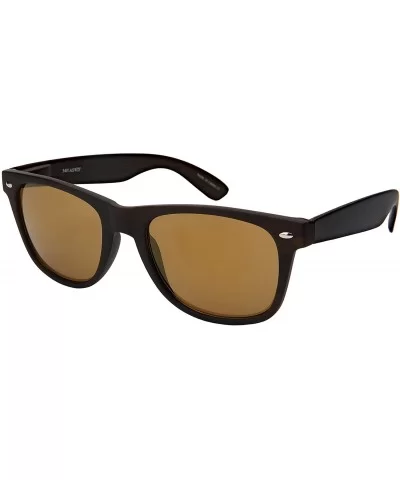 Wholesale 80's Retro Style Horned Rim Sunglasses Unisex Spring Hinge - 12 Pack - C418IR2QMZQ $17.52 Wayfarer