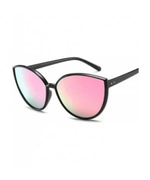 2019 New Cat Eye Women Sunglasses Brand Designer Mirror Color Lens Men C1 - C3 - C618XE03GR6 $6.92 Aviator