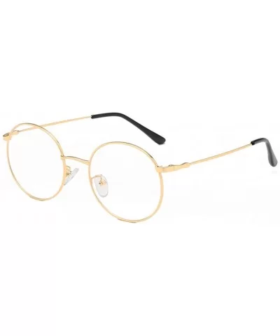 Ladies Vintage Cat Eye Shade Sunglasses Integrated Stripe Fashion Sun Spectacles - Gold - C018UM92MTI $10.87 Cat Eye