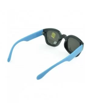 Modern and Bold Womens Fashion Sunglasses with UV Protection - Blue - CU12D1KXKJZ $4.55 Sport