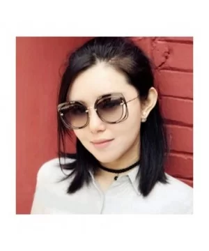 Fashion new sunglasses-metal frame PC frame material sunglasses - A - CF18S5C9DU4 $36.95 Aviator