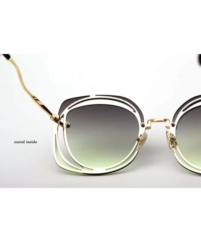 Fashion new sunglasses-metal frame PC frame material sunglasses - A - CF18S5C9DU4 $36.95 Aviator