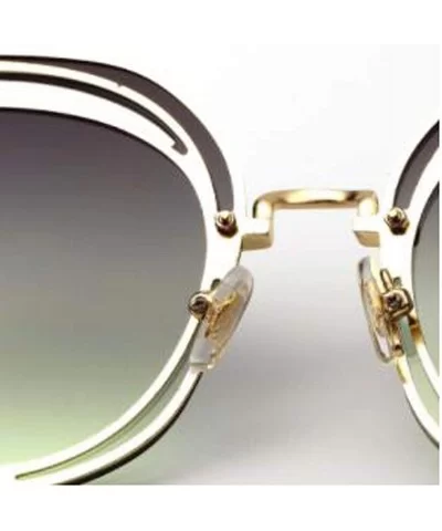 Fashion new sunglasses-metal frame PC frame material sunglasses - A - CF18S5C9DU4 $36.95 Aviator