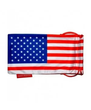 Set of 3 Pairs Classic American Patriot Flag Sunglasses USA Colored Mirror Smoke Lens - C812O7M2JLK $9.92 Rectangular